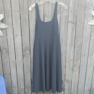 Beyond Yoga Charcoal Maxi Dress